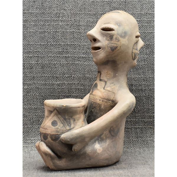 TESUQUE POTTERY RAIN GOD