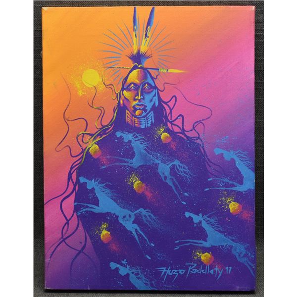 KIOWA PAINTING (MICHEAL HUZO PADDLETY)