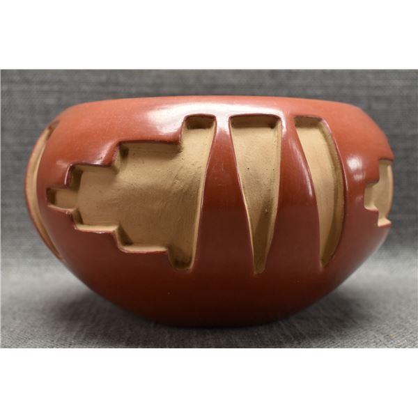 SANTA CLARA POTTERY BOWL (BELEN TAPIA)