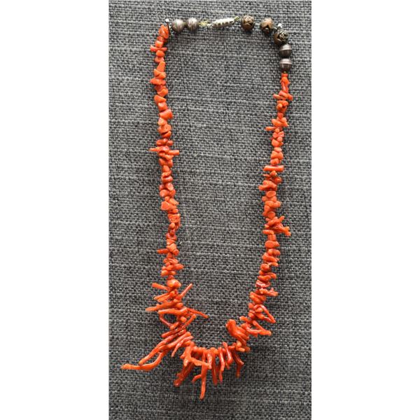PUEBLO CORAL NECKLACE