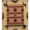 Image 1 : MINIATURE NAVAJO TEXTILE