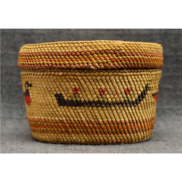 NOOTKA/MAKAH BASKET