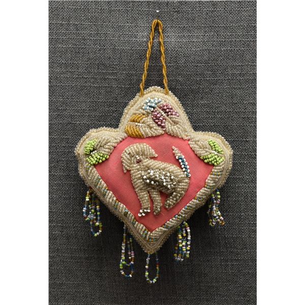 IROQUOIS BEADED PILLOW