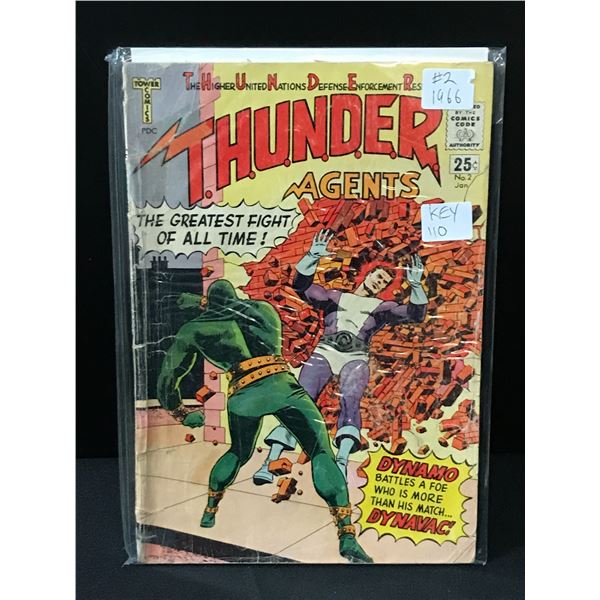 THUNDER AGENTS #2 (1966) - TOWER COMICS