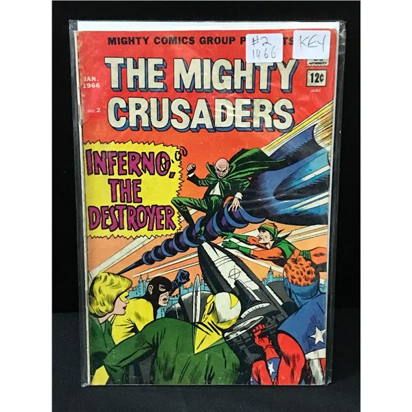 THE MIGHTY CRUSADERS #2 (1966) - MIGHTY COMICS GROUP