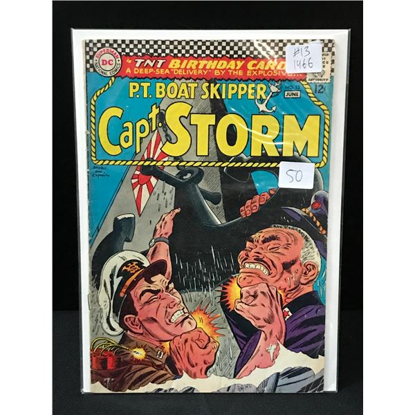 P.T BOAT SKIPPER CAPT. STORM #13 (1966) - DC COMICS