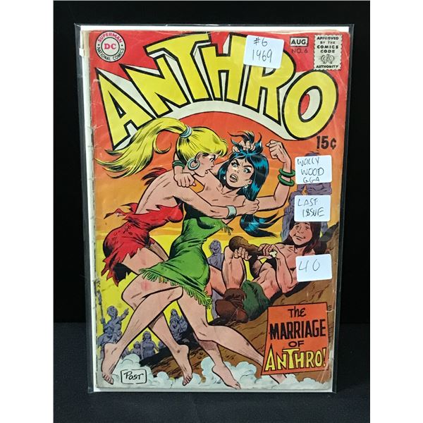 ANTHRO #6 (1969) - DC COMICS
