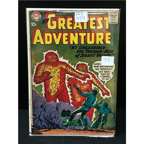 MY GREATEST ADVENTURE #29 (1959) - DC COMICS