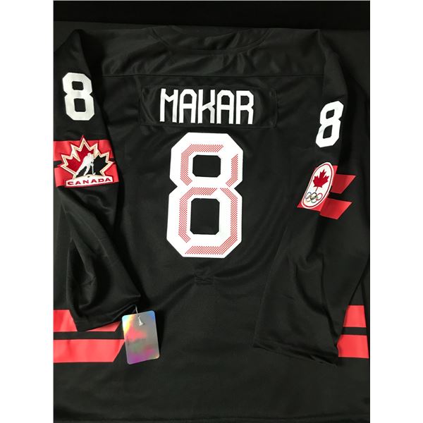 CALE MAKAR 2026 TEAM CANADA OLYMPIC HOCKEY JERSEY