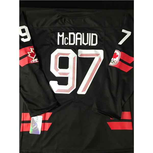 CONNOR MCDAVID 2026 TEAM CANADA OLYMPIC HOCKEY JERSEY
