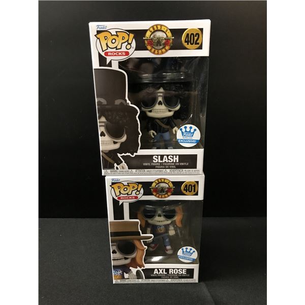 LOT OF 2 GUNS N ROSES FUNKO POPS