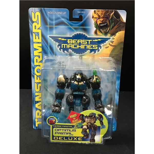 TRANFORMERS BEAST MACHINES OPTIMUS PRIMAL IN ORIGINAL PACKAGING