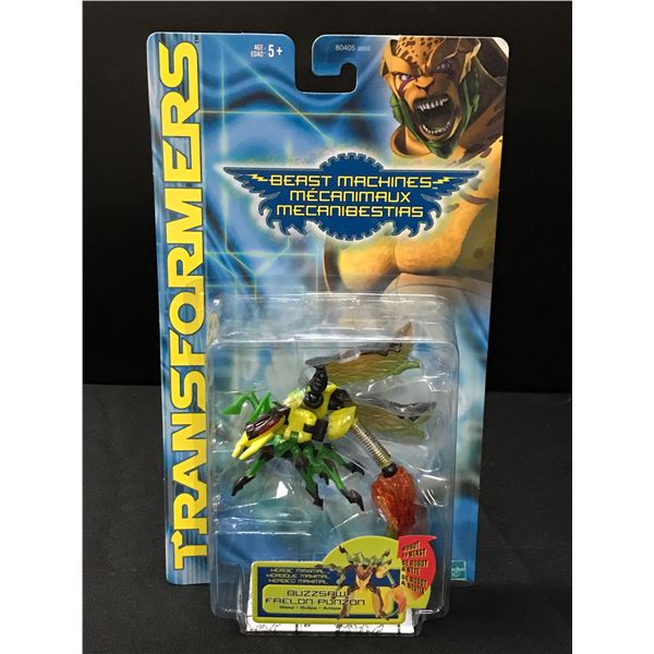 TRANFORMERS BEAST MACHINES BUZZSAW IN ORIGINAL PACKAGING