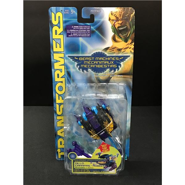 TRANFORMERS BEAST MACHINES OILLO CARAPAS ROBOLO IN ORIGINAL PACKAGING