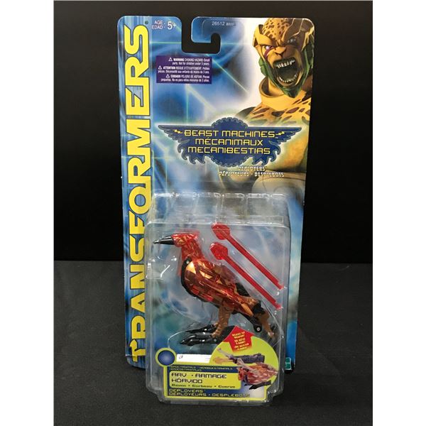 TRANFORMERS BEAST MACHINES RAV RAMAGE HORAVIDO IN ORIGINAL PACKAGING