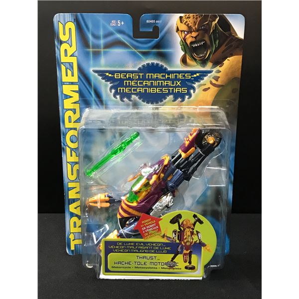 TRANFORMERS BEAST MACHINES THRUST  IN ORIGINAL PACKAGING