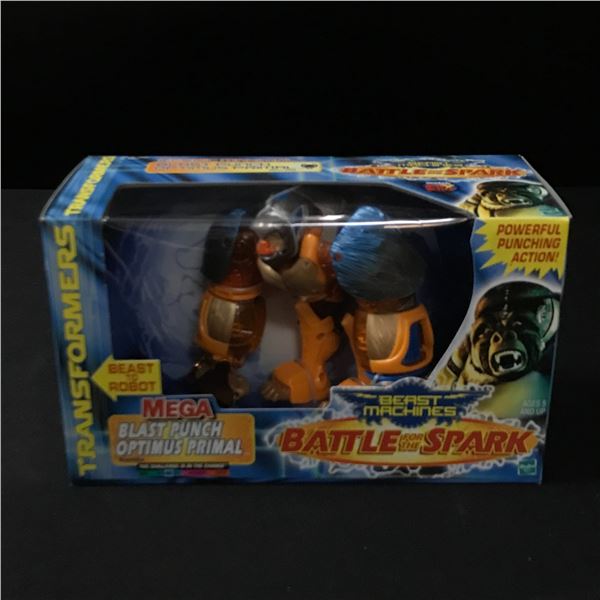 TRANFORMERS BEAST MACHINES BLAST PUNCH OPTIMAL PRIMAL  IN ORIGINAL PACKAGING