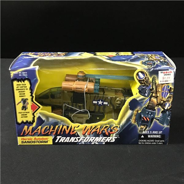 TRANFORMERS MACHINE WARS SANDSTORM IN ORIGINAL PACKAGING