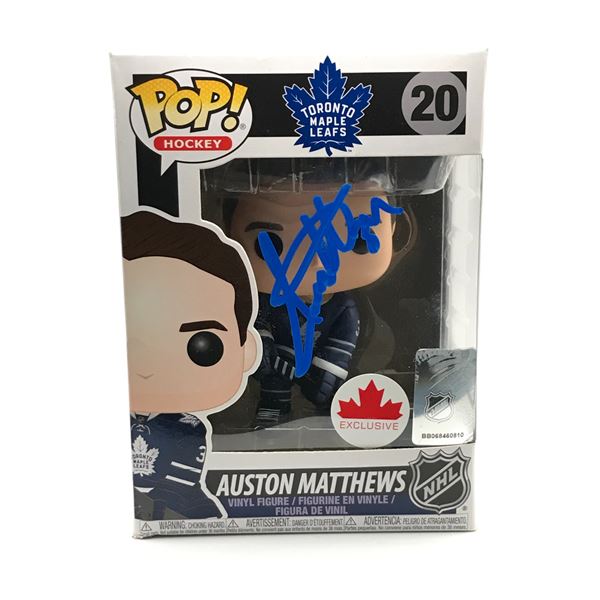 AUSTON MATTEWS SIGNED FUNKO POP - ACE COA