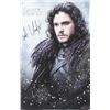 Image 1 : KIT HARRINGTON SIGNED JON SNOW GAME OF THRONES 11 X 18 RADKE COA