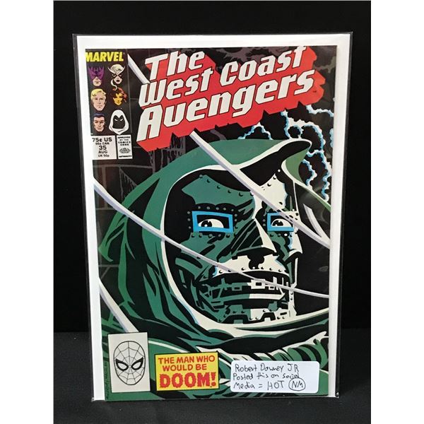 THE WEST COAST AVENGERS #35 - MARVEL COMICS