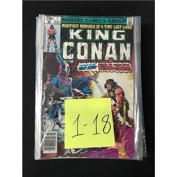 KING CONAN #1-18 - MARVEL COMICS