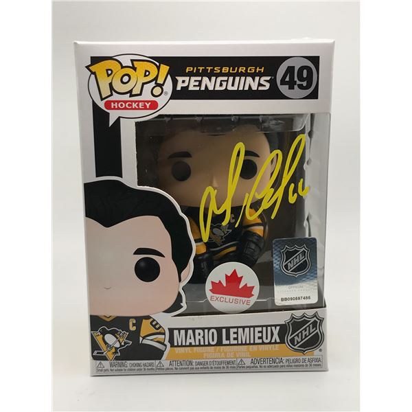 MARIO LEMIEUX SIGNED FUNKO POP - ACE COA