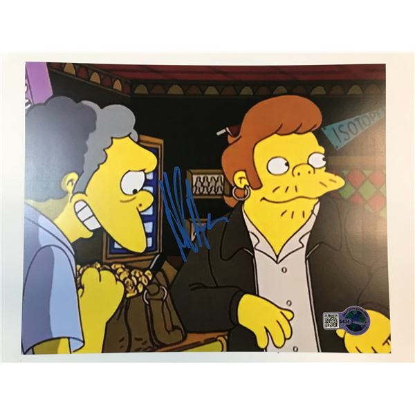 Hank Azaria SIGNED SIMPSONS 8X10 - WWOC COA