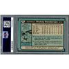 Image 2 : 1980 TOPPS RICKEY HENDERSON SIGNED ROOKIE CARD - PSA GRADE 10