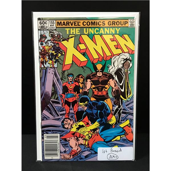 THE UNCANNY X-MEN #155 1ST BROOD - MARVEL COMICS