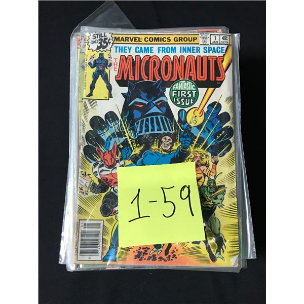 THE MICRONAUGHTS #1-59 - MARVEL COMICS