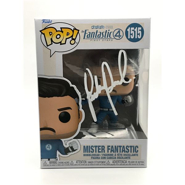 PEDRO PASCAL SIGNED MR. FANTASTIC FOUR FUNKO POP - KB COA