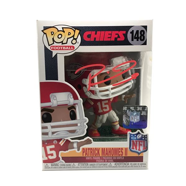 PATRICK MAHOMES SIGNED FUNKO POP - ACE COA