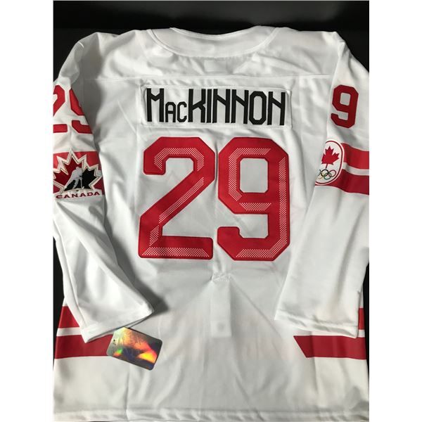 NATHAN MACKINNON 2026 TEAM CANADA HOCKEY JERSEY