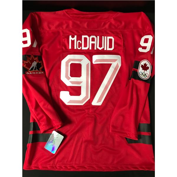 CONNOR MCDAVID 2026 TEAM CANADA HOCKEY JERSEY