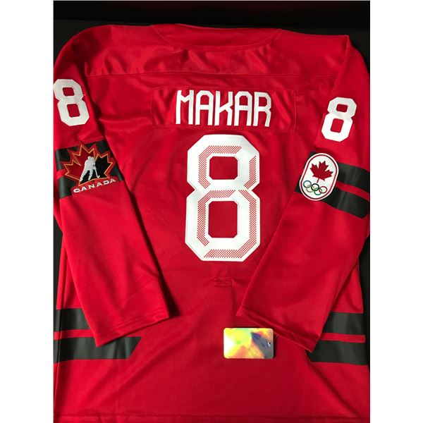 CALE MAKAR 2026 TEAM CANADA HOCKEY JERSEY