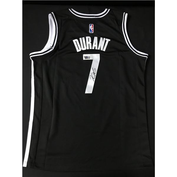 KEVIN DURANT SIGNED BROOKLYN NETS BASKETBALL JERSEY - ACE COA