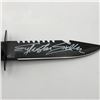 Image 2 : SYLVESTER STALLONE SIGNED KNIFE - KB COA