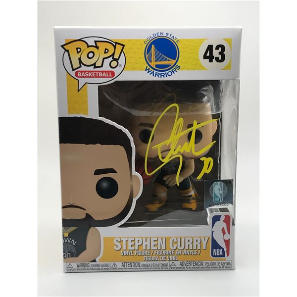 STEPHEN CURRY SIGNED FUNKO POP - ACE COA