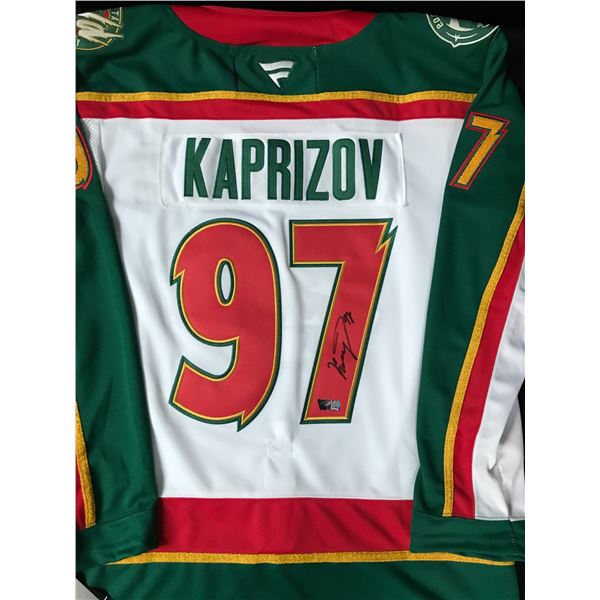 KIRILL KAPRIZOV SIGNED MINNESOTA WILD 25TH ANNIVERSARY HOCKEY JERSEY - ACE COA