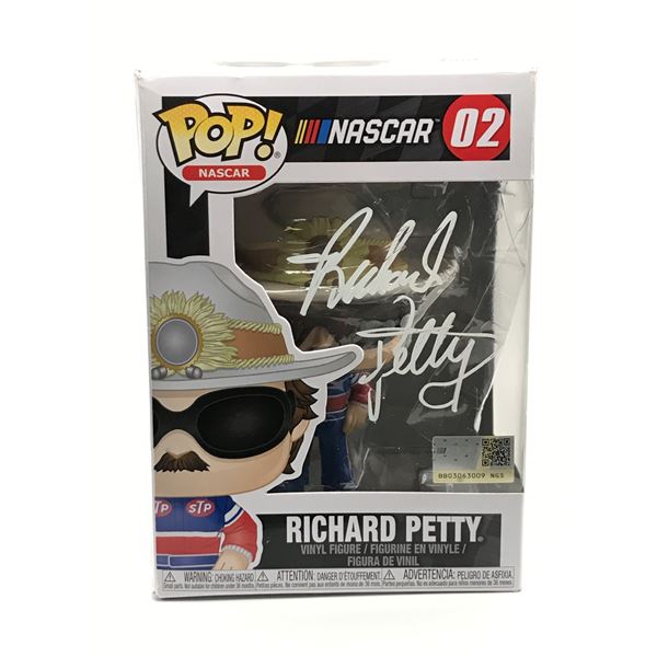 RICHARD PETTY SIGNED FUNKO POP - ACE COA