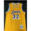 Image 3 : MAGIC JOHNSON SIGNED Los Angeles LAKERS BASKETBALL JERSEY - ACE COA