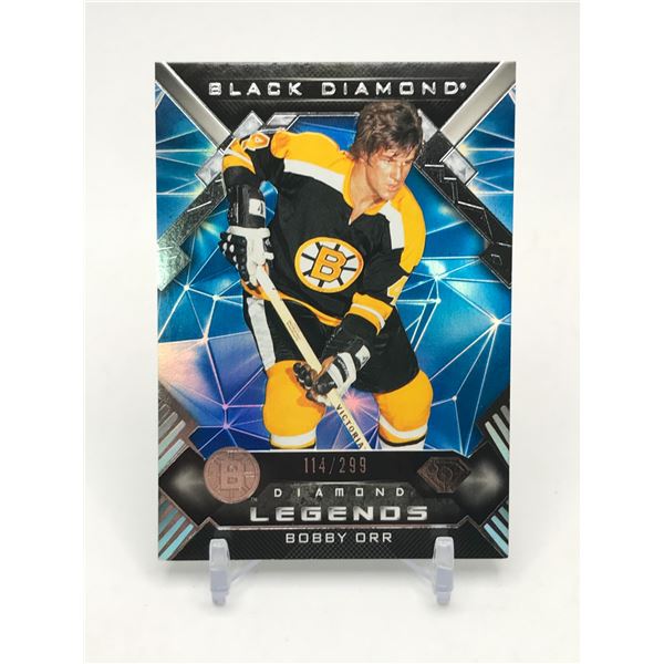 2023 UPPER DECK BLACK DIAMOND BOBBY ORR TRADING CARD 114/299