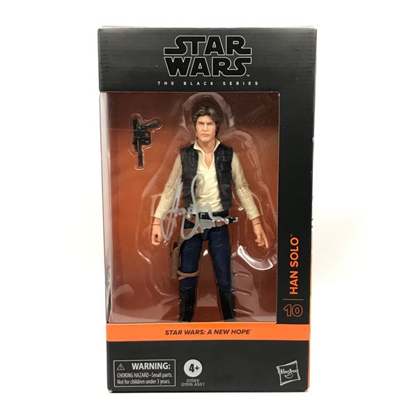 HARRISON FORD SIGNED Han Solo Star Wars ACTION FIGURE - KB COA