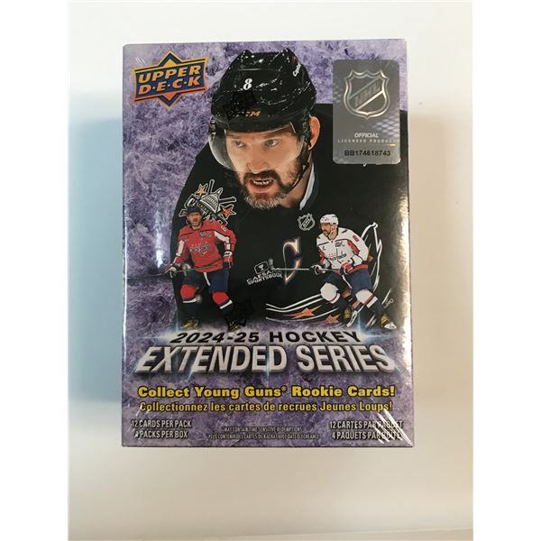 2024-25 UPPER DECK HOCKEY EXTENDED SERIES SEALED BOX