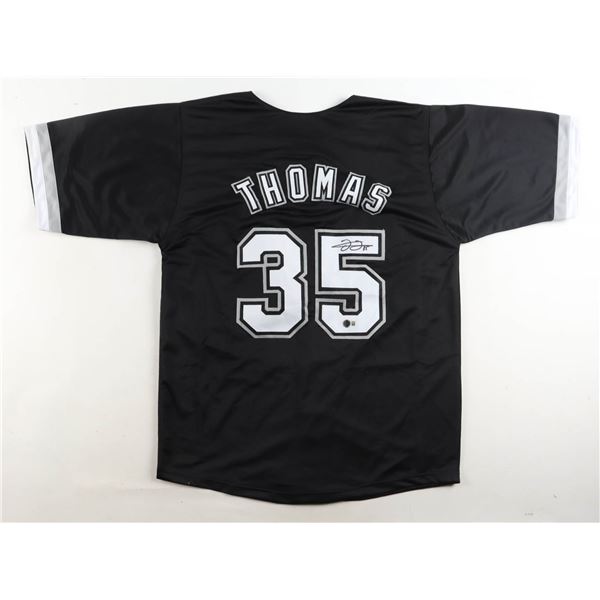 FRANK THIOMAS SIGNED CHICAGO WHITE SOX BASEBALL JERSEY - BECKETT COA