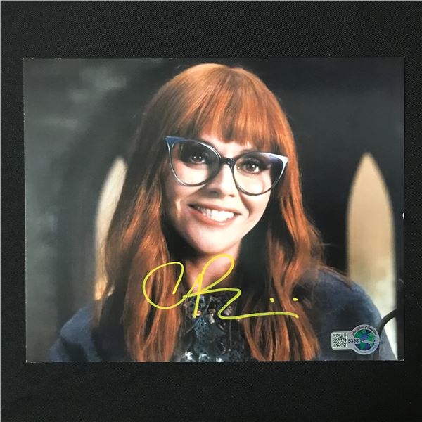CHRISTINA RICCI SIGNED 8X10 - WWOC COA