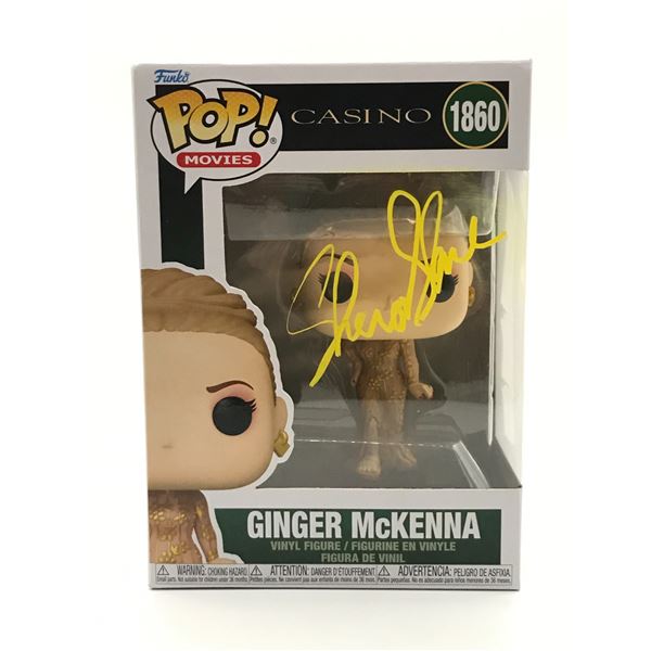 SHARON STONE SIGNED GINGER MCKENNA CASINO FUNKO POP - KB COA