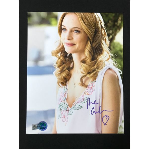 HEATHER GRAHAM SIGNED 8X10 - WWOC COA