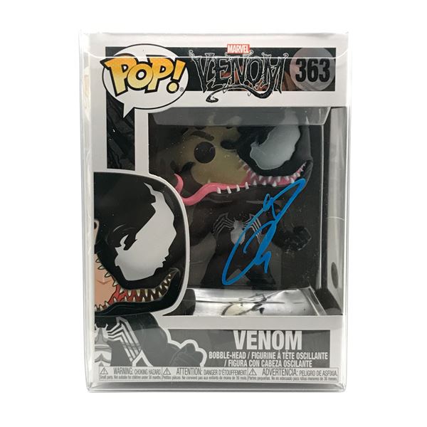 TOM HARDY SIGNED VENOM FUNKO POP - JSA COA